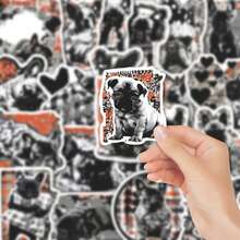 50 Stickers Of Modern Graffiti By Fadou - Waterproof Vinyl, Suitable For Laptops, Water Bottles, Notebooks, Suitcases, Etc. - A Fun DIY Scrapbook Gift Featuring Cartoon Designs - A - View 4