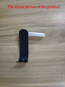 10pcs/6pcs/1pc Strong Adhesive J-Shape Hooks, Waterproof Bathroom Towel Key Kitchen Hanger - Multicolor - View 9