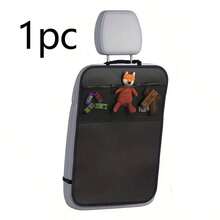 2pcs Backrest Cushion Cover, Specially Designed For The Back Of The Seat. Large Protective Pad For The Rear Seat. Protective Pad For The Rear Seat Pedal. - A - View 12