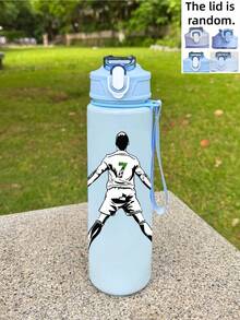 这款足球主题塑料水瓶，总容量750毫升/25盎司，采用耐用的PC材质制成，配有防漏弹出式瓶盖和挂绳。独特的足球主题印花设计，使其成为比赛日、车载水瓶、办公桌面的理想之选，也是情人节和生日的完美礼物。 - 查看 8