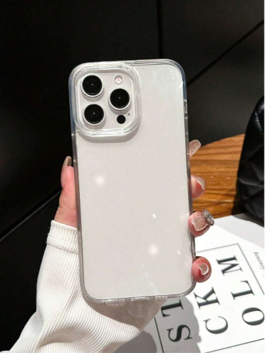 Ultra-Thin Transparent Anti-Fall Phone Case For IPhone 15ProMax/16promax/16pro/14promax/14pro/13promax/IPhone16, 17 17Pro 17promax - Clear - View 1