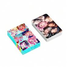 1pc Alien Stage Full Collection Gift Box 96pcs Set, Alien Stage Anime Sticker Collection | Includes 60pcs LOMO Cards + 36pcs Stickers | Double-Sided Postcard Design, All-In-One Collectible Gift - Multicolor - View 6