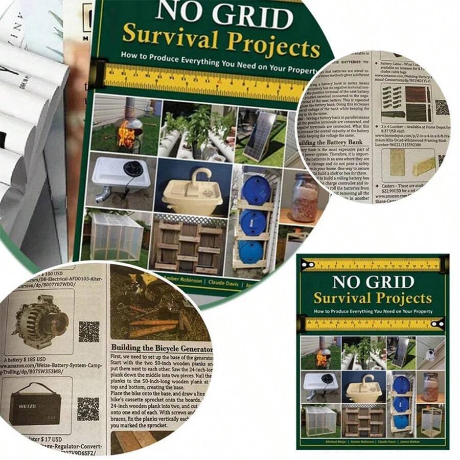 The Essential Family Survival Handbook Home Decor 70 Ingenious Schemes For Self-Sufficiency Basic Home Guide Learning Book Gift - A - View 1