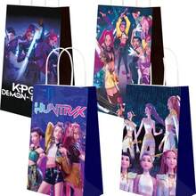 12 túi quà tặng chủ đề nhóm nhạc nữ K-Pop mới, quà tặng sinh nhật, trang trí bỏng ngô. - túi quà - Xem 6