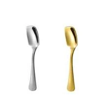 Sendok Mini Stainless Steel 304 7cm, Set Sendok Teh/Kopi/Garam Isi 4/6, Untuk Penggunaan di Rumah/Restoran/Hotel, Warna Emas - MultiWarna - View 10