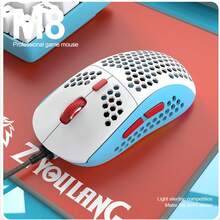 Chuột chơi game M8 RGB có thể tùy chỉnh, chuột có dây, định dạng macro, trọng lượng nhẹ dành cho PC & Laptop - Xem 12