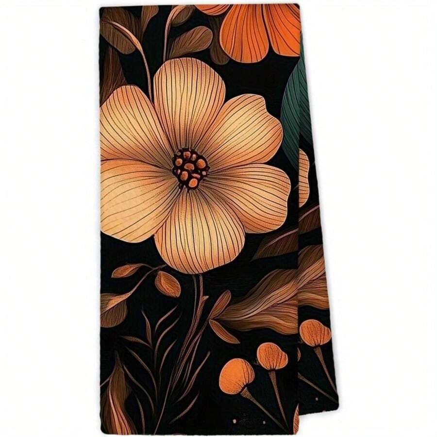 1/2/4/6/8/10/12PC Interesting Kitchen Towels And Dishcloths, Bathroom Towels, Super Absorbent Polyester,Retro Floral Designs, Featuring Elegant Floral And Bird Patterns, Decorative Gifts, Decorative Dishcloths, Quick-Drying Sponges, Soft Absorbent Dishcloths, Cleaning Supplies, Kitchenware. As Birthday Gifts, Family, Souvenir , Washable, Machine Washable, Lightweight, Breathable, Comfortable, Unique, 280gsm For Him, Her Personalized Ideal Gifts For Her, Him, Family, Boyfriend, Girlfriend, Father, Family, Mother, Lover, Daughter, Son, Grandfather, Grandmother, Friend, Classmate. Perfect Camping, Travel, Home, Daily Life, Office Decoration, Birthday, Anniversary, Valentine's Day, Thanksgiving, Christmas, Halloween, Mother's Day, Father's Day, Wedding, New Year Gifts ,Sofa,Bed,Car,Bedroom,Living Room,Office, Outdoor Camping, Practical Decorative Use - 多色5 - 查看 1