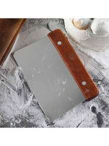 1 Piece Of Dough Scraper, Pastry Cutter, And Spatula, Suitable For Baking And Cooking, Kitchen Tools, Bread Slicing Tools, Noodle Slicing Tools - Multicolor - View 4