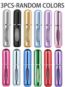 1/4/5/10Pcs 5ml Refillable Perfume Atomizer Bottle, Mini Portable Spray Container For Fragrance Travel Refill, Multicolor Empty Perfume Bottle, Compact Toiletry Accessory For Travel Essentials, Summer Vacation, Weekend Trips And Holiday Gift - Multicolor - View 14