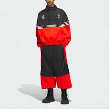 Adidas Originals X Willy Chavarria Striped Floral Long Sleeve Sweatshirt Sweatshirt Men - Multicolor - View 5
