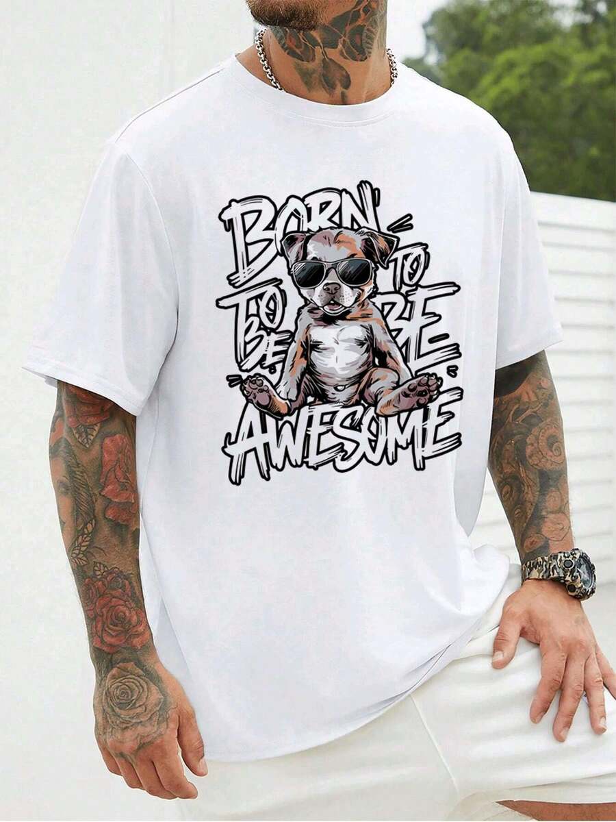 Men T-Shirts - White - View 1