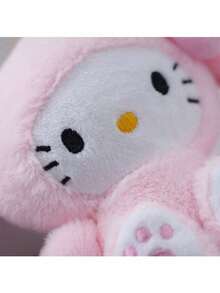 SANRIO 兔耳朵儿童毛绒玩具钥匙扣包包配饰生日礼物圣诞派对礼物陪伴礼物 - 彩色 - 查看 4