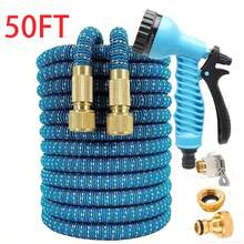 1 ống tưới vườn co giãn nhẹ kèm vòi phun – Ống mềm dẻo bền chắc, nhiều tùy chọn chiều dài và dễ cất giữ – Lý tưởng cho việc làm vườn tại nhà và bảo dưỡng bãi cỏ. - Màu xanh Bạc hà - Xem 15