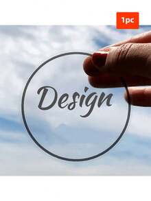1/60/120/240pcs Customized Logo Label Stickers, Multiple Sizes Available, Personalized Waterproof Stickers For Wedding, Birthday, Baptism, Anniversary, Graduation, Housewarming, Design Your Own Holographic Stickers For Home Decor - Transparent - View 26