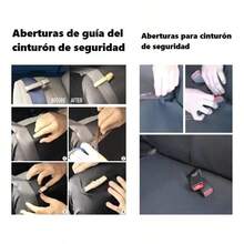 Universal Car Seat Covers 9 Pieces - Black - View 4