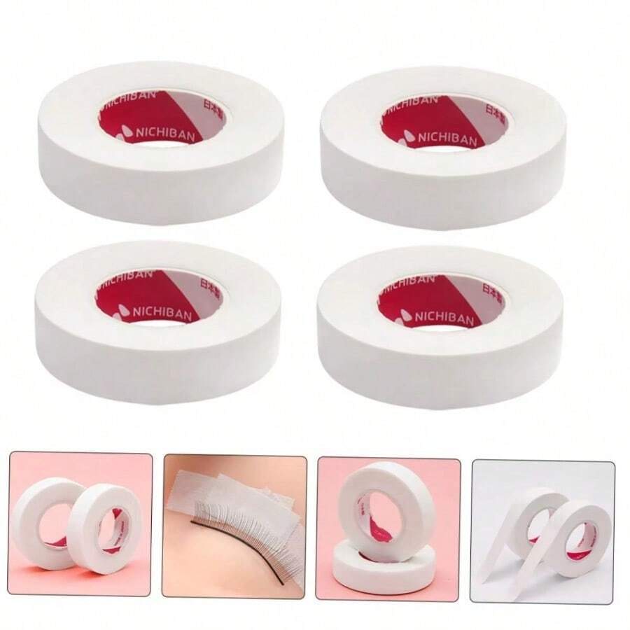 批发隔离式假睫毛嫁接透气棉质无纺布胶带，带孔，舒适方便 - 彩色 - 查看 1