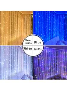 3 Meters/2m/3 Meters Remote Control LED Color String Lights USB/Battery Box Decorative Lights Suitable For New Year, Camping, Wedding, Party, Festival, Curtain, Home Decoration - Yellow - View 5