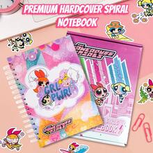 THE POWERPUFF GIRLS Powerpuff Girls-Themen Spiralhefte - Sortierte Designs mit Blossom, Bubbles und Buttercup, robuste Drahtbindung mit linierten und dekorativen Seiten, geeignet als Schulmaterial, Tagebücher, To-Do-Listen und Geschenke, toll für Fans aller Altersgruppen, um den klassischen Cartoon zu feiern, perfekt für Schule, Arbeit oder persönlichen Gebrauch, ein lustiges und nostalgisches Geschenk für Powerpuff Girls-Fans, um ihrer Stationerie-Sammlung eine verspielten Touch zu verleihen - Verschiedenfarbig - Übersicht 3