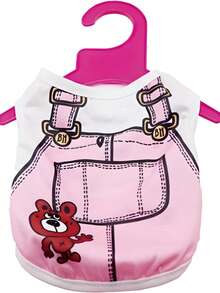 1pc Pet Summer Printed Sleeveless Vest, Lightweight - Multicolor - View 9