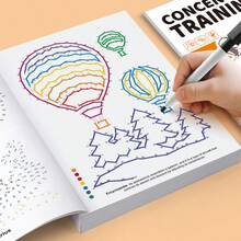 This Digital Connect-The-Dots Coloring Book Is A Delightful Handmade Craft That Combines Intellectual Stimulation And Creativity! Featuring Animal And Cartoon-Themed Designs, It Allows You To First Outline Shapes By Connecting Dots In Numerical Order And Then Freely Color Them, Enhancing Logical Thinking, Hand-Eye Coordination, And Unleashing Your Creativity With Colors - Multicolor - View 2
