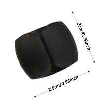 15个数据线整理夹，简约多功能绕线夹，适用于耳机、充电器等线缆 - 黑色 - 查看 6