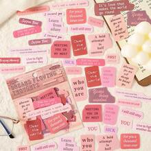 50张/包 英文贴纸，适用于剪贴簿、手账贴纸 - YFYC - 查看 5