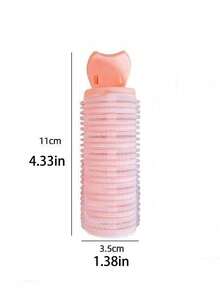 1pc Grid Hollow Hair Comb, Massage Comb, Anti-Static Large Curved Comb, Bone Comb, Curling Tube, Suitable For Natural Curly Hair, Creates Voluminous High Crown - Multicolor - View 7