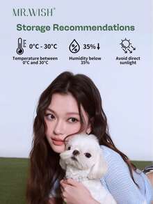 48 sợi mi giả mắt cún không cần keo - Mi giả mắt to tròn ngây thơ hình giọt nước, mi giả MR.WISH, phong cách hiện đại, thẳng và dày, phù hợp cho các thần tượng nhóm nhạc nữ (Không bao gồm keo dán) - J - Xem 7