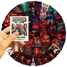 50pcs "Stranger Things" Season 5 Graffiti Stickers, Waterproof Durable Vinyl Stickers Suitable For Phone Cases And Scrapbooking - Multicolor - View 4