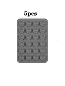 1个/5个装手机硅胶吸盘，带24个方形吸盘，双面硅胶吸盘手机支架，适用于手机壳、自拍、视频等多种场景。 - 彩色 - 查看 21