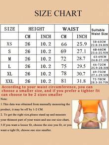 Faja reductora con cremallera y 3 correas, entrenador de cintura para fitness, reductor corporal moldeador - Negro - Ver 4