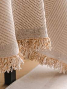 1件装简约雪尼尔沙发套，装饰性沙发保护套，家居装饰，宠物友好，透气，柔软舒适，防滑，防尘，防刮擦，四季皆宜，适用于卧室、客厅、书店、办公室、汽车、俱乐部、派对、1-4人沙发、L型沙发 - 卡其色 - 查看 10