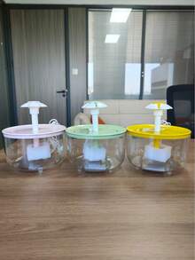 1500ml/50.72oz USB Powered Cat Water Fountain - Semi-Transparent, Automatic Circulation Pet Drinking Fountain, Adjustable Flow Rate & Filter Cotton, Suitable For Cats And Dogs - Multicolor - View 12