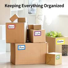 250 piezas/Rollo Etiquetas adhesivas rectangulares de colores de 3.5 pulgadas*2.25 pulgadas, Etiquetas autoadhesivas para organización de alimentos, etiquetas de nombre, etiquetas para maestros, padres, escuelas, aprendizaje, manualidades, regalos, útiles escolares, pegatinas divertidas, suministros para scrapbooking, pegatinas para portátil - blanco - Ver 8