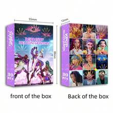 30 piezas Tarjetas fotográficas periféricas del grupo de música Sagara Boy Band, mini tarjetas LOMO coleccionables de doble cara, tarjetas de felicitación - Multicolor - Ver 7