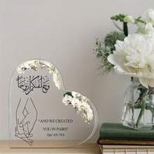 Tấm bảng acrylic hình trái tim, thích hợp làm quà tặng kỷ niệm, đám cưới hoặc ngày Valentine, cũng có thể dùng làm vật chặn giấy làm quà lưu niệm. - Quyên góp vì tình yêu thương - Xem 5