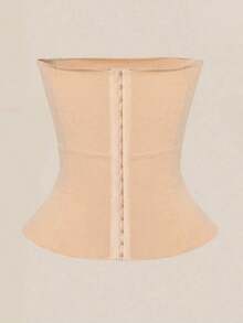 1 Pc Waist Trainer Body Shaper Tummy Slimming Body Shapers Women Corset Women Shapewear Woman Shapewear Women Tummy Control Comfortable Girdle - 杏 - 查看 6