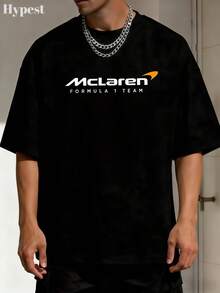 Men T-Shirts - 黑色 - 查看 2