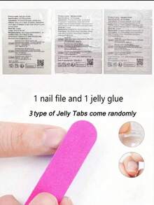 24pcs Halloween Skeleton Head Press-On Nails, Reusable Fake Nails For Fingers And Toes, Easy To Apply, Salon Quality Nail Extension, Fashion Nail Art | Square Nail Shape | Easy To Apply Nails - Multicolor - View 4