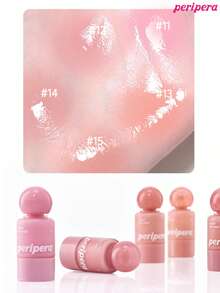Peripera K-Beauty SYRUPY TOK CHEEK 液體腮紅，奶油腮紅質地，打造自然發光妝感，觸感滑順，自然妝容 - # 12 Snug Grape - 查看 5