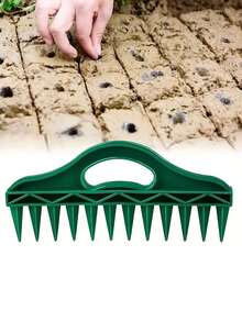 1pc Soil Auger Tool, Gardening Seeding Spacing Tool, Suitable For Agricultural Land, Vegetable Planting, Agricultural Harrow - B - View 2