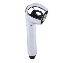 下拉式水槽喷头更换，厨房水槽水龙头喷头，下拉式水龙头喷嘴高流量淋浴喷头配件，适用于个人卫生 - 銀色 - 查看 3