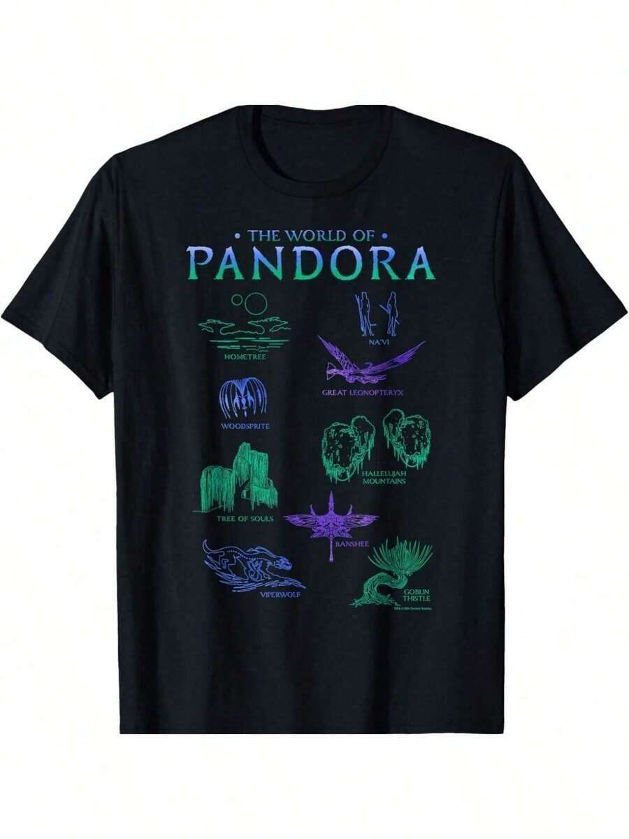 162 Years - Avatars The World Of The Pandoras Flora Fauna T-Shirt (1) - Black 2 - 查看 1