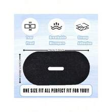 100pcs Anti-Snoring & Teeth Grinding Strips - No Residue Removal, Strong Fixation - Suitable For Snoring, Sleep Apnea, Sensitive Teeth, Breathable Night Patches (Black) - Fit For S Size - 100PCS - View 4