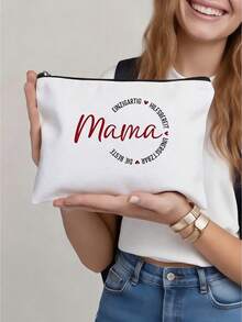 MEJOSER Mum Grandma Gift Bag Cosmetic Bag Small Birthday Christmas Toiletry Bag Makeup Bag Best Mum Grandma For Women, Mommy, Modern - Multicolor - View 5