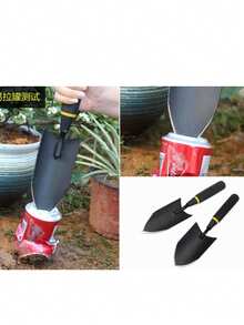Manganese Steel Garden Trowel, Beach Combing & Planting Tool, Iron Shovel Digging Rake - All-steel Bladed Hand Shovel - View 8