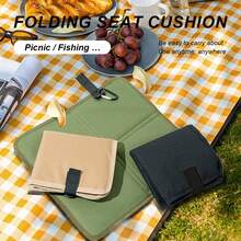 Đệm ngồi ngoài trời gấp gọn - Tấm vải Oxford chống thấm nước, thảm cách nhiệt cho bãi biển, cắm trại, dã ngoại, leo núi - Thiết kế chống bẩn, thảm gấp gọn di động - Nhiều màu - Xem 5