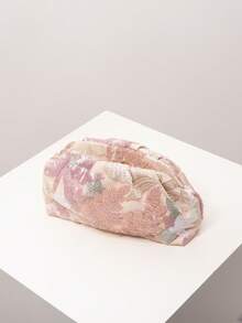 女士手拿包（随机图案），亮片包，印花包，刺绣包，褶皱包，晚宴包，派对装扮，舞会包，舞会配饰，婚礼用品，优雅女士钱包，女士礼物 - 彩色 - 查看 6