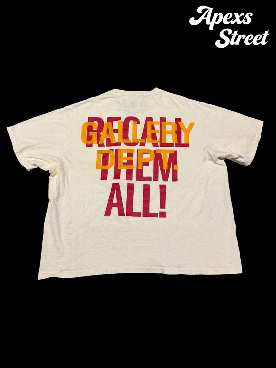 GALLERY  Music Lives On ATK Tee,100% Cotton Printed T-Shirt,Stylish Design, Men's Graphic T-Shirt, Minimalist Design, Vintage Casual Style, Hip-Hop Style. Suitable For Outdoor Leisure Activities, Family Gatherings, And Dinners With Friends. - 杏色 - 查看 1