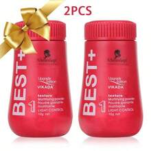 蓬松发粉/发蜡棒。（男女通用，无油蓬松粉末，免洗喷雾，适合男士和女士使用）可有效控制天然或人造头发上的毛躁或凌乱发际线，清爽不油腻，适合控制毛躁和打造卷发造型。适用于所有发质，可用于打造刘海造型，清爽不油腻，具有定型和防卷曲功效，蕴含天然植物萃取精华。 - 彩色 - 查看 16